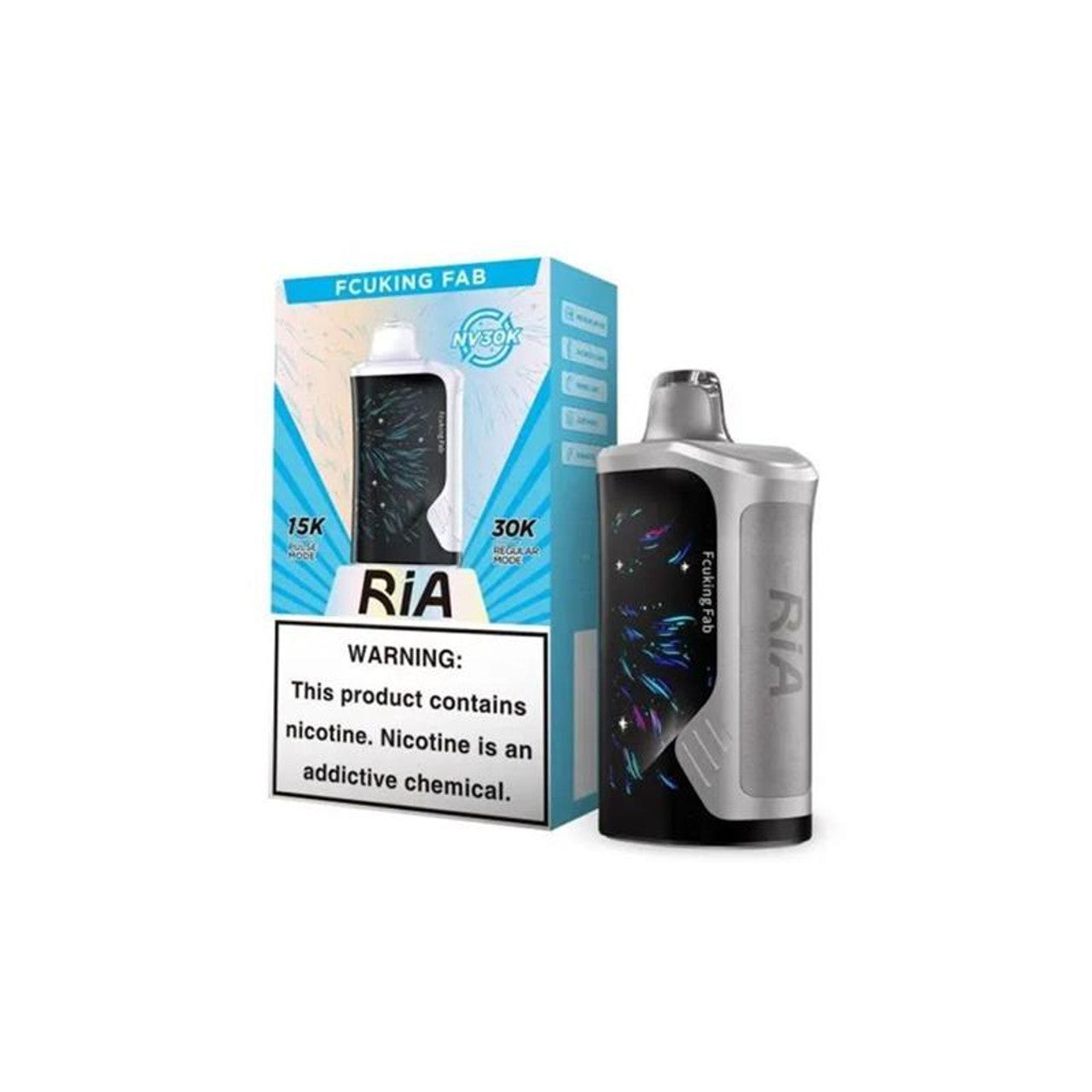 Geek Bar RIA NV30K Disposable Fcuking Fab with packaging