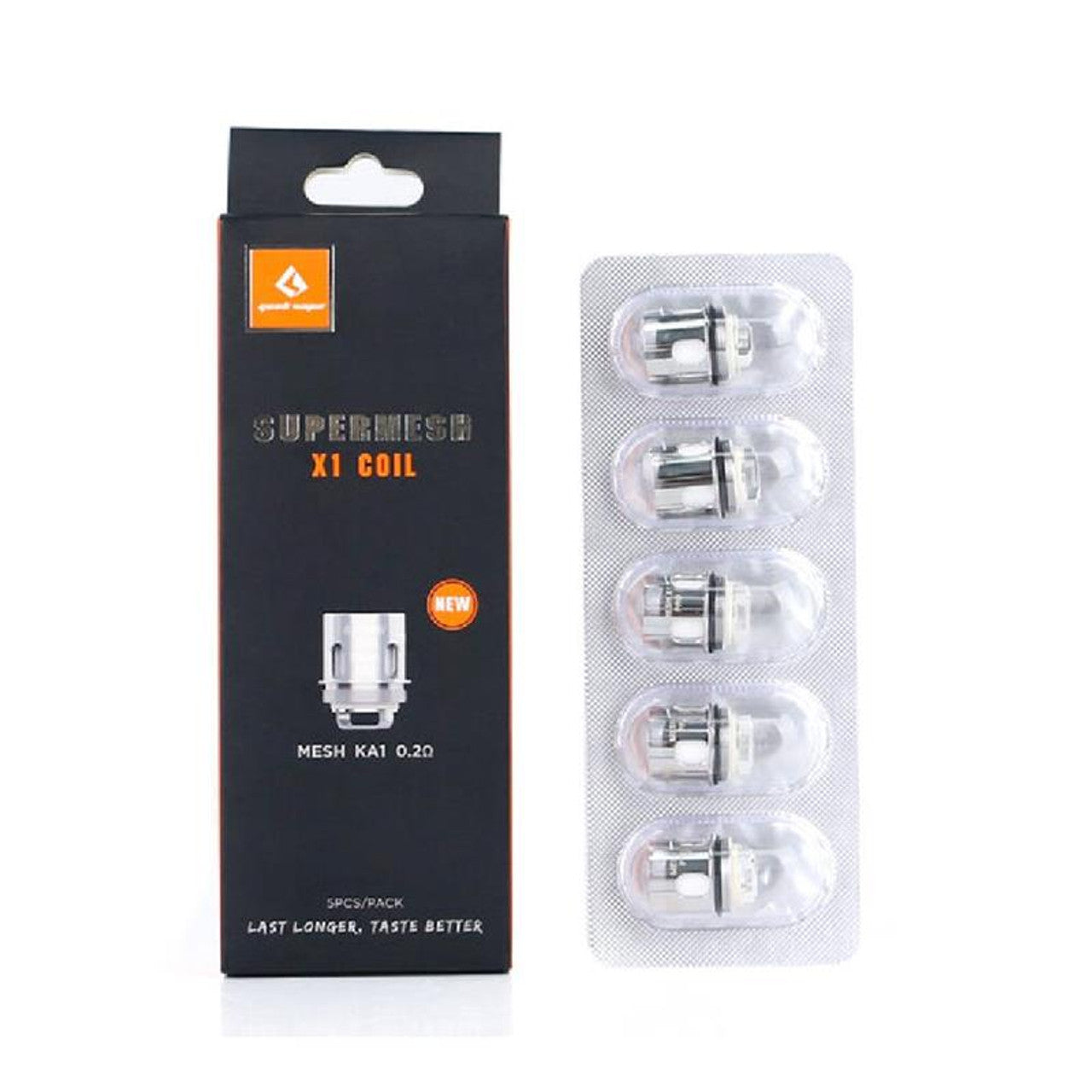 Geekvape Supermesh Replacement Coils (5-Pack) X1 0.2 ohm
