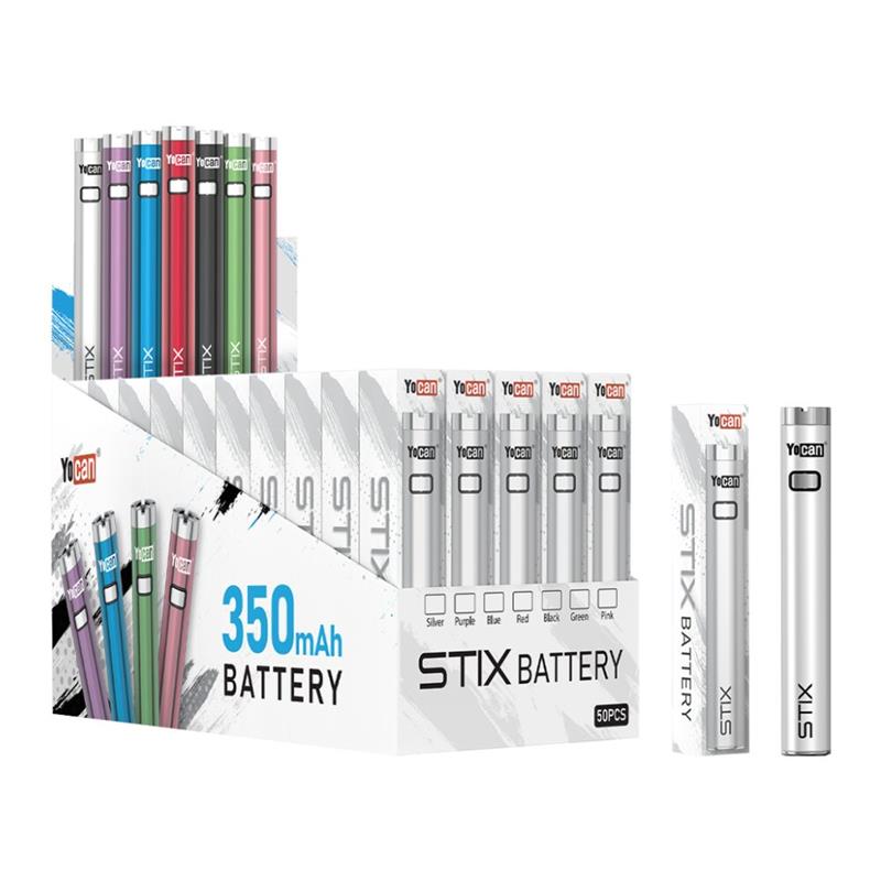 Yocan (DSPLY 50pc)(510BATT) Stix (SAS) Group Photo