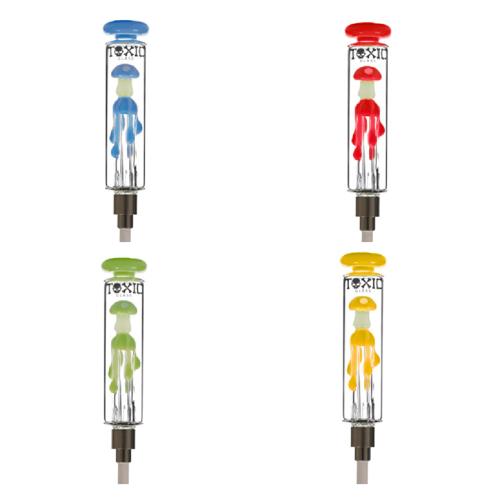 MKGlass (Nectar Collector) TXNC31 Toxic Mushroom Dripping Group Image