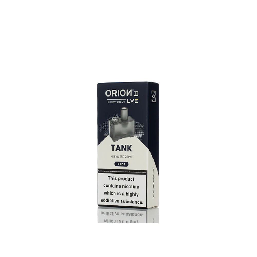 LVE Orion II V2 (Pods)(2-Pack) – 4.5mL with packaging