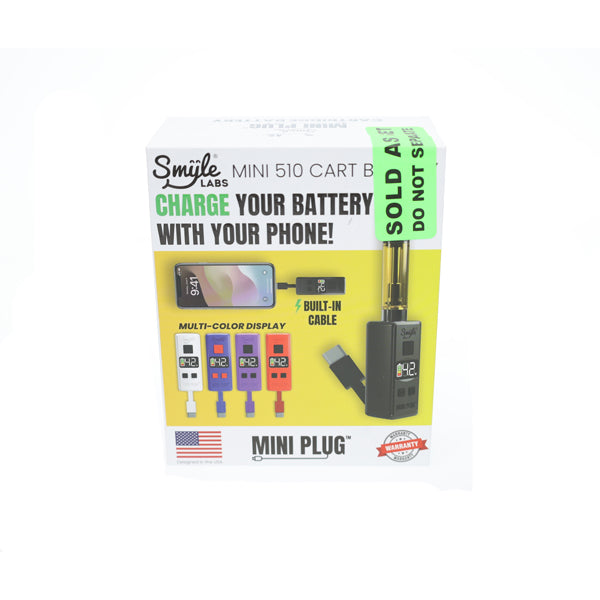Smyle (510BATT) Mini Plug packaging