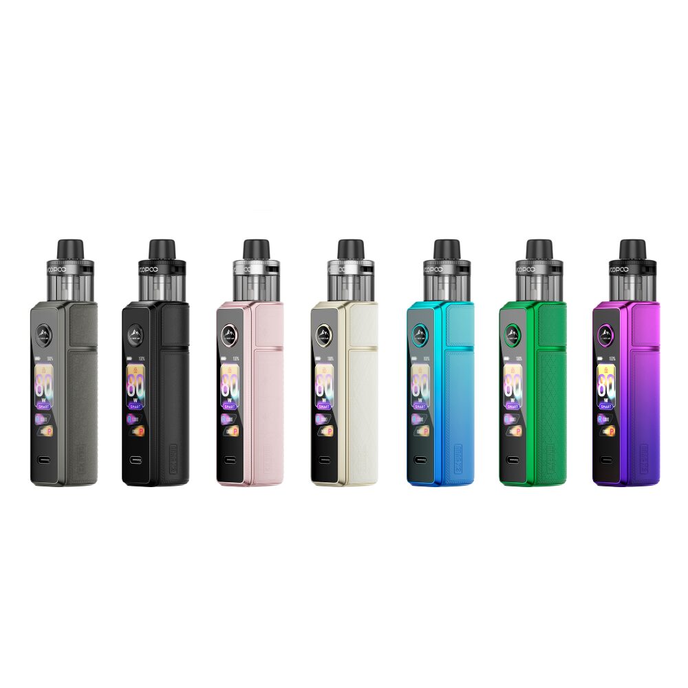 Voopoo Drag X3 Starter Kit Group Photo