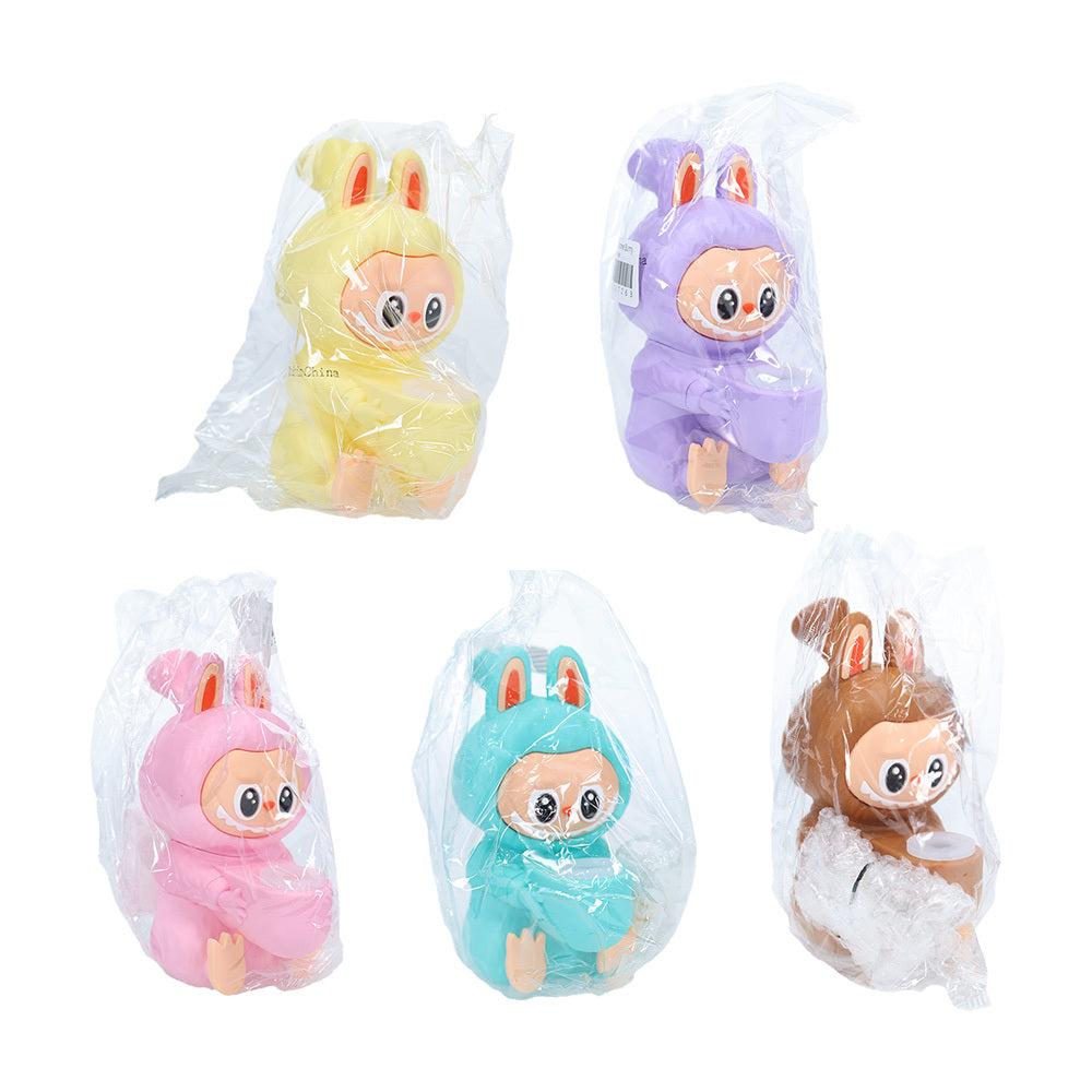 Non branded (Water Pipe) SWP92 4.5" Silicone Bunny Group Photo