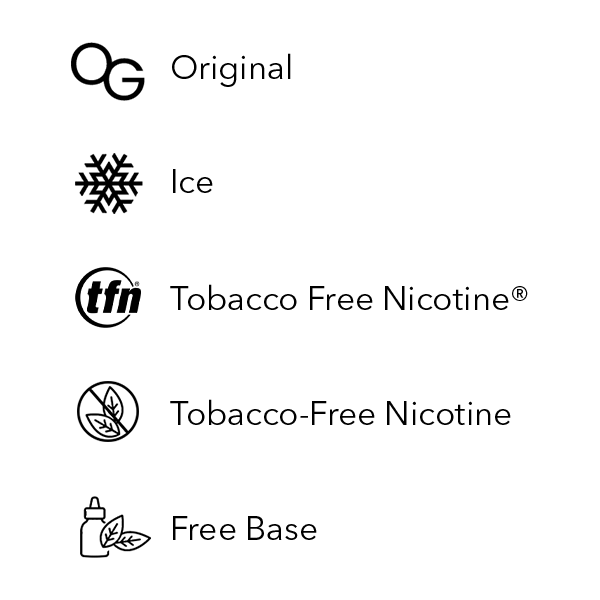 Zero Degrees - Subzero Series E-Liquid 60mL - Freebase | Features