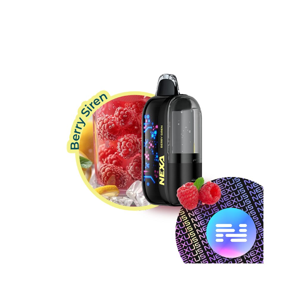 NEXA Ultra InvisaCloud Edt. 50000K Disposable Berry Siren