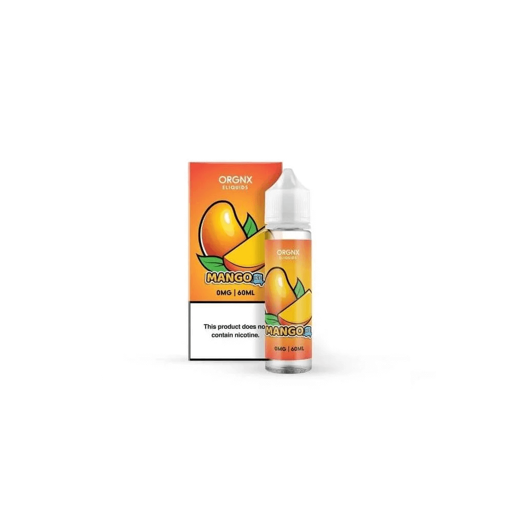 Mango Ice ORGNX TFN 60mL Bottle with packaging