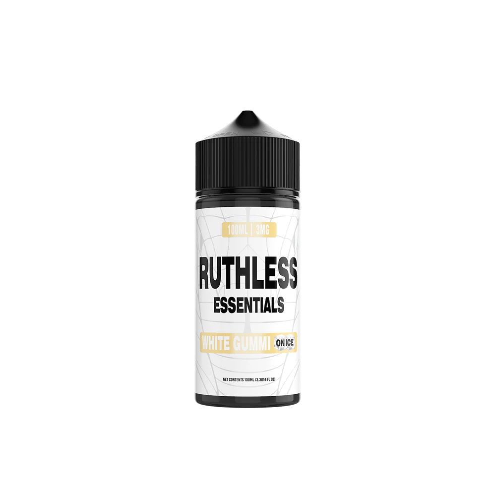 White Gummi On Ice Ruthless Essentials 100mL Bottle