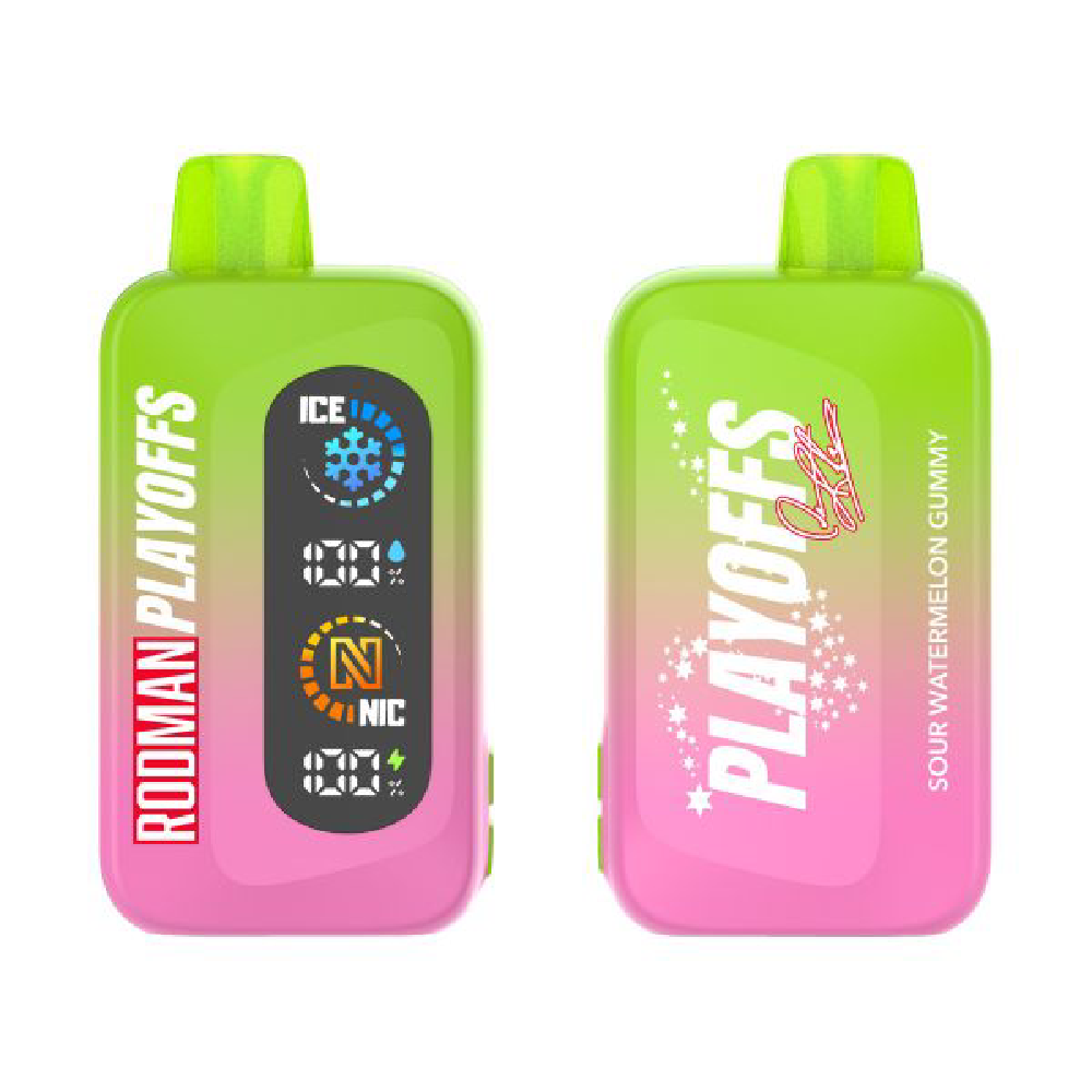 Rodman Playoffs Disposable Sour Watermelon Gummy