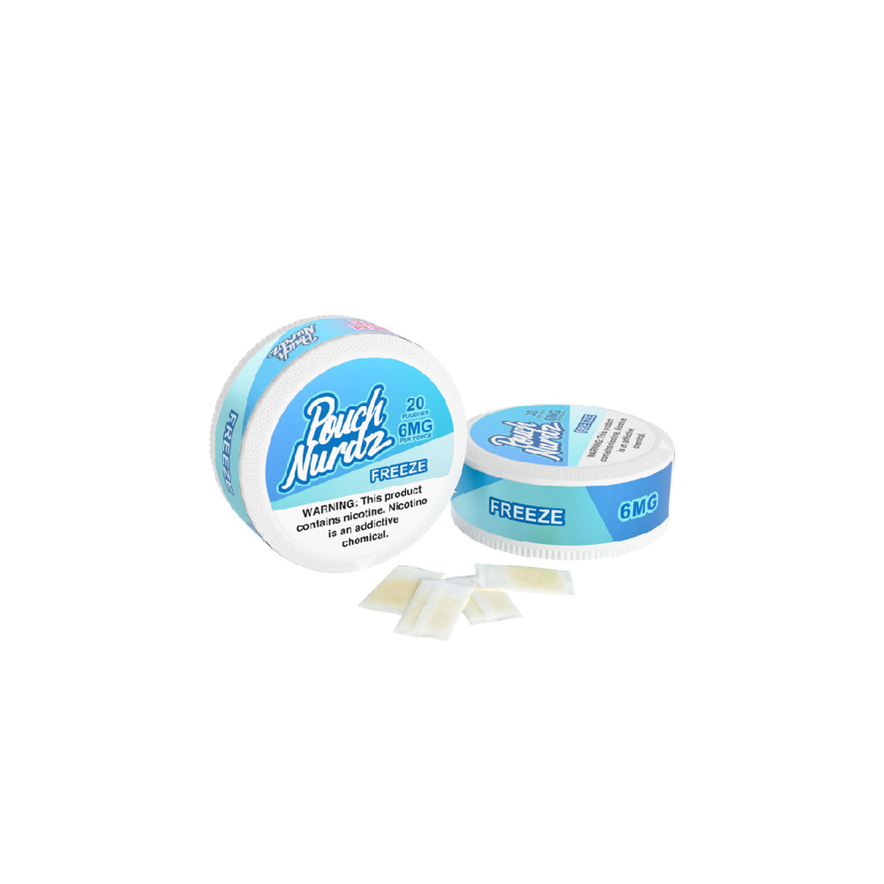 Pouch Nurdz Nicotine Pouch (20pc Can)(5pc Display) Freeze