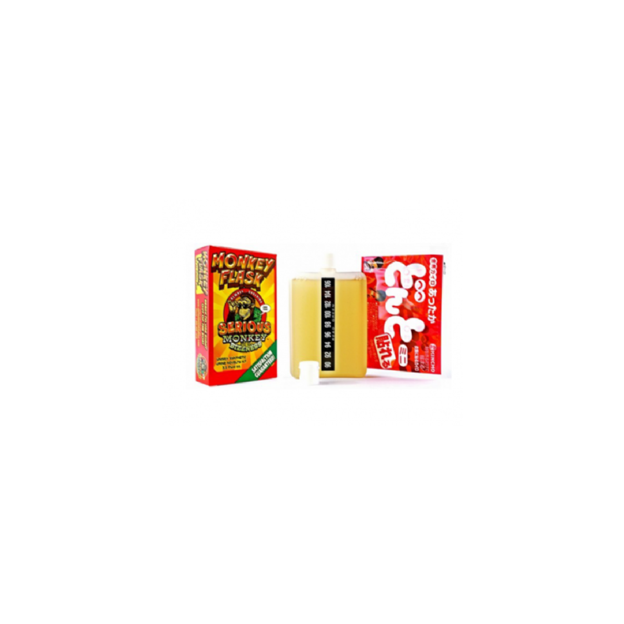 Serious Monkey Bizzness (Synthetic Urine) Monkey Flask Kit 3.5oz