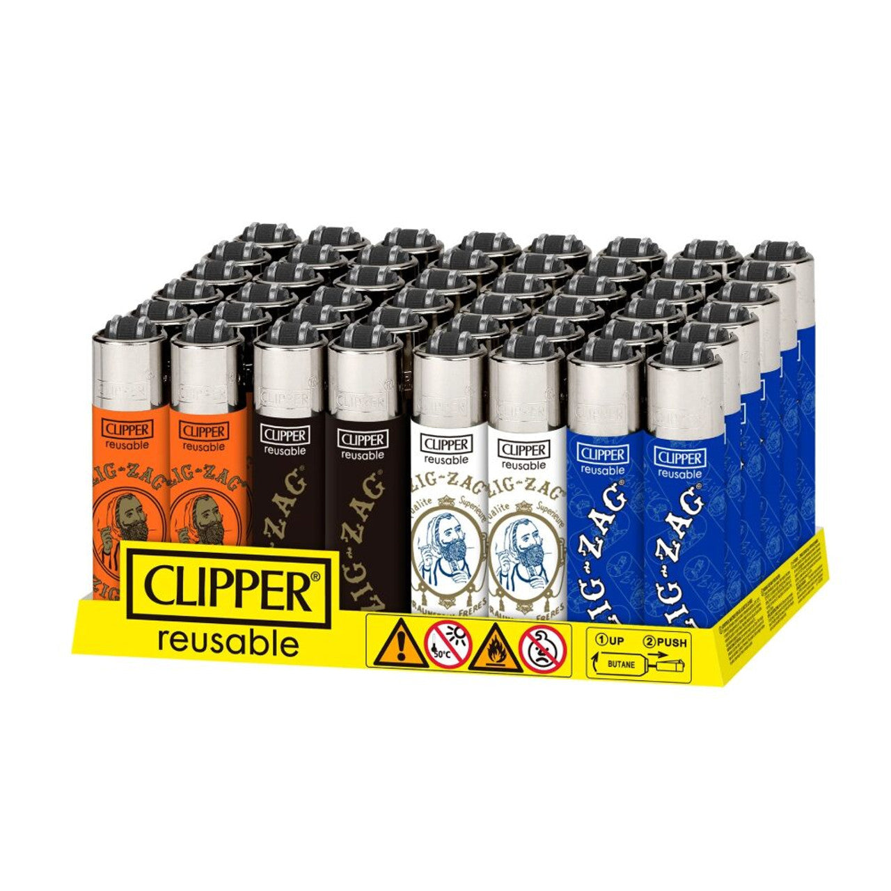 Clipper (DSPLY 48pc)(Lighter) CP22R Reusable Classic Micro Group Photo