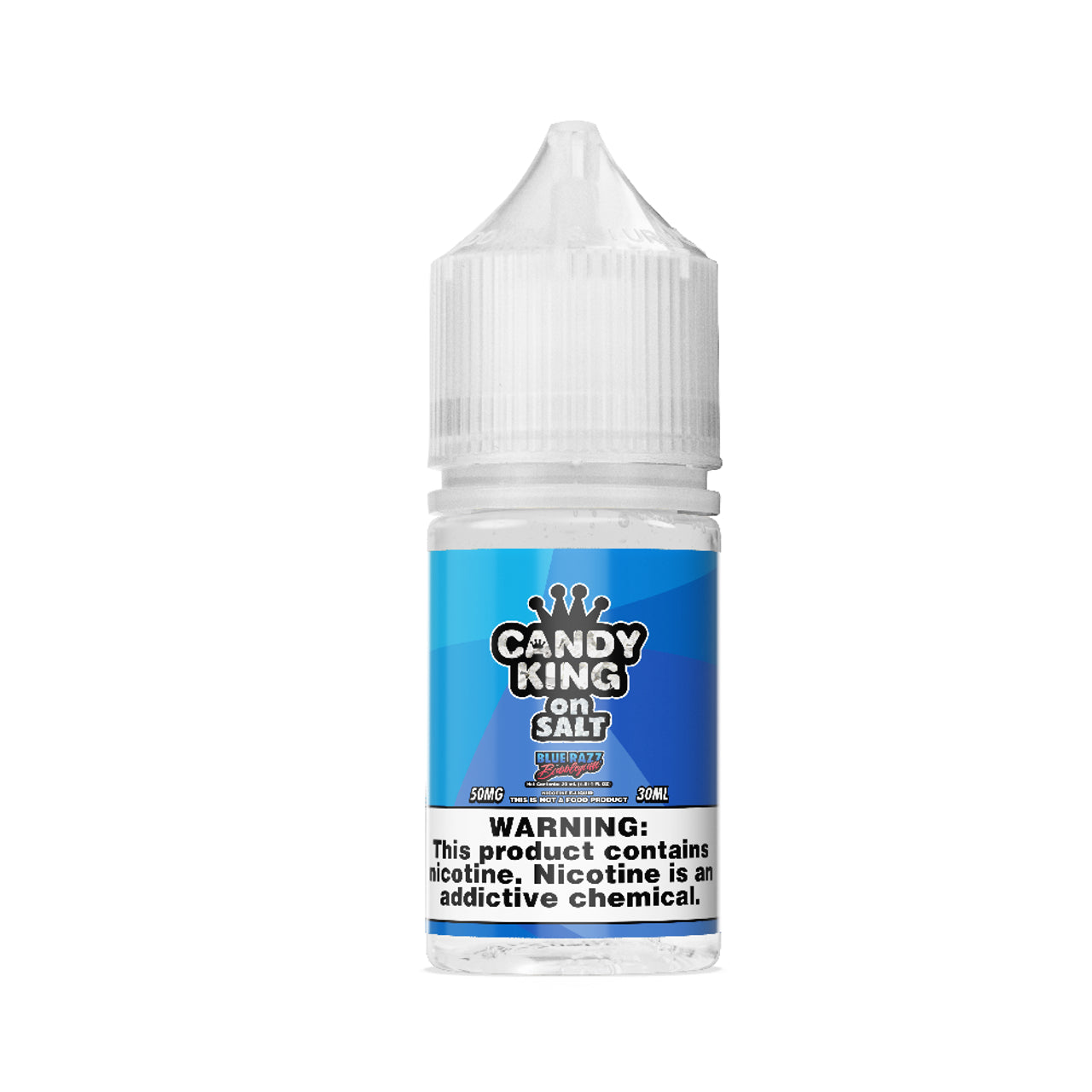 Blue Razz Bubblegum Candy King Salts 30mL Bottle