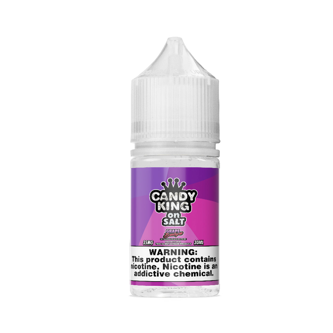Grape Bubblegum Candy King Salts 30mL Bottle