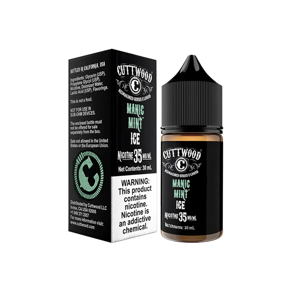 Manic Mint Ice Cuttwood Salts 30mL