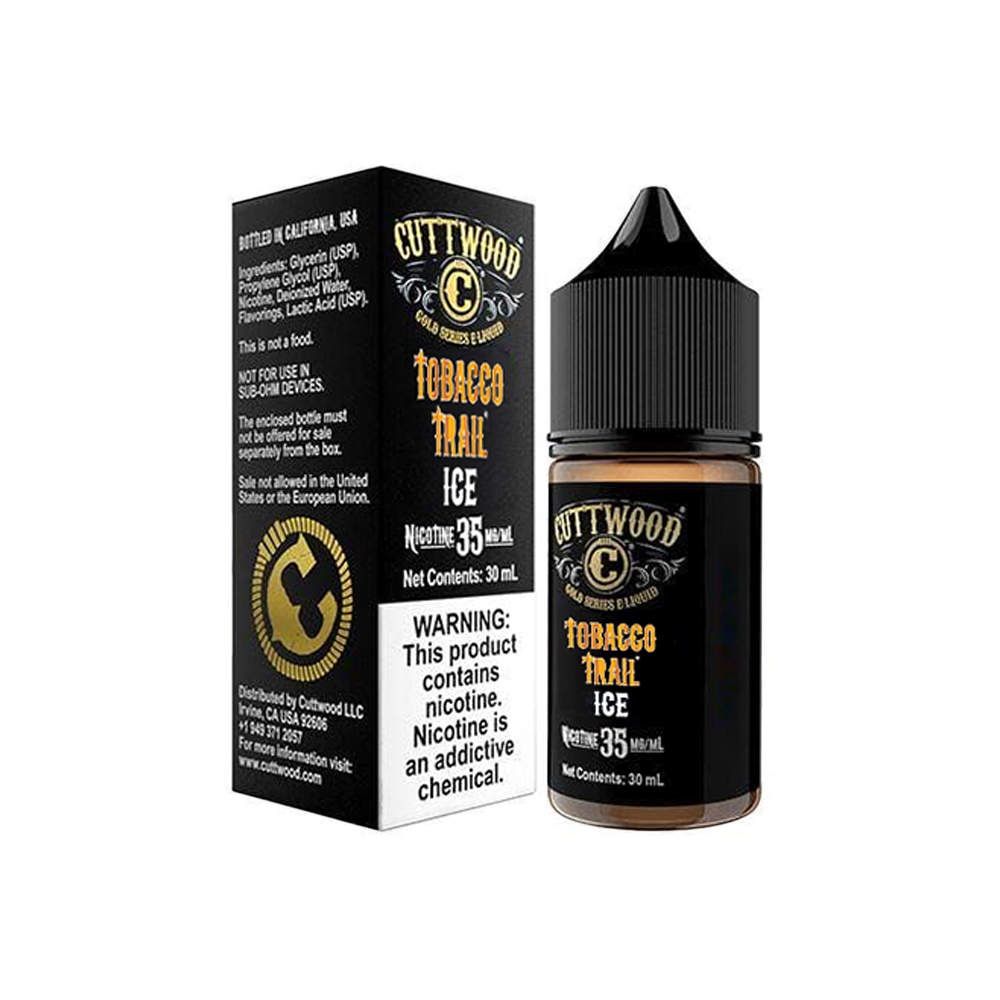 Tobacco Trail Ice Cuttwood Salts 30mL