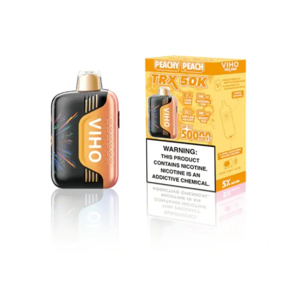 Viho TRX Disposable Peachy Peach with packaging