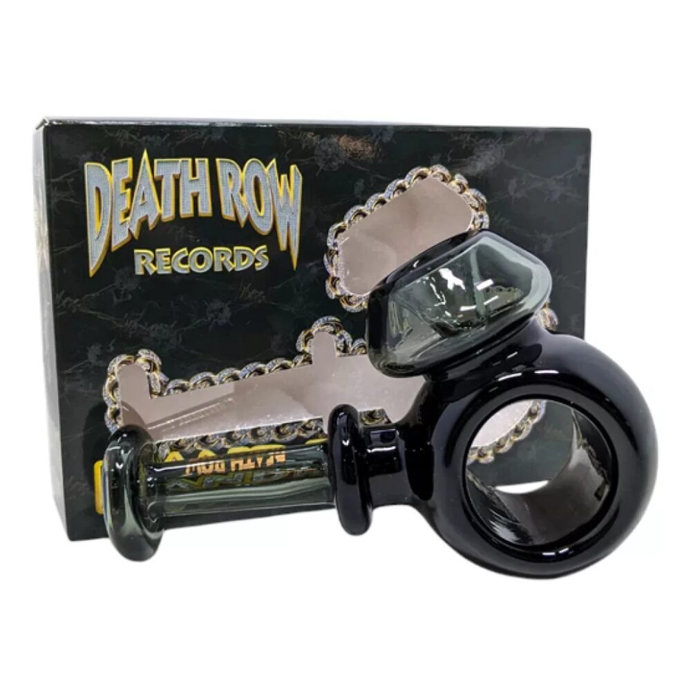 Death Row Records (Hand Pipe) 4" Ring Smoke with packaging
