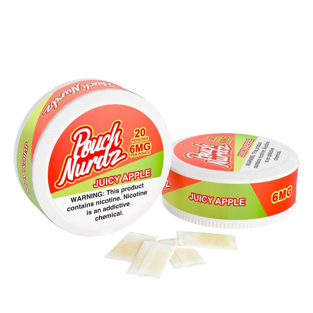 Pouch Nurdz Nicotine Pouches (5-can Pack) Juicy Apple