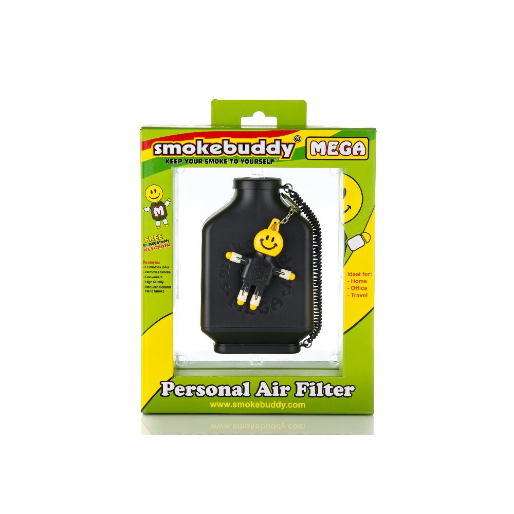 Smokebuddy (Air Filter) Mega Personal Air Filter Black packaging
