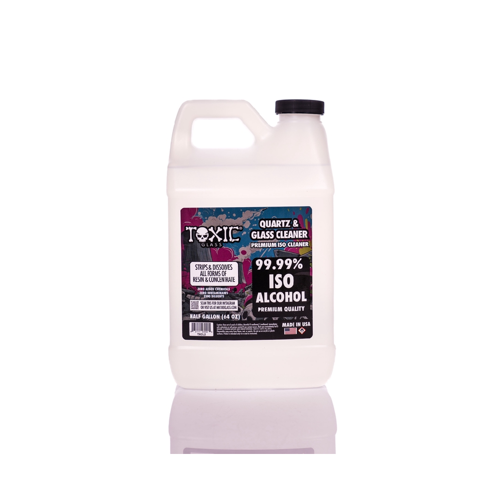 Toxic Glass Toxic 99.99% ISO Alcohol Quartz and Glass Cleaner 64oz