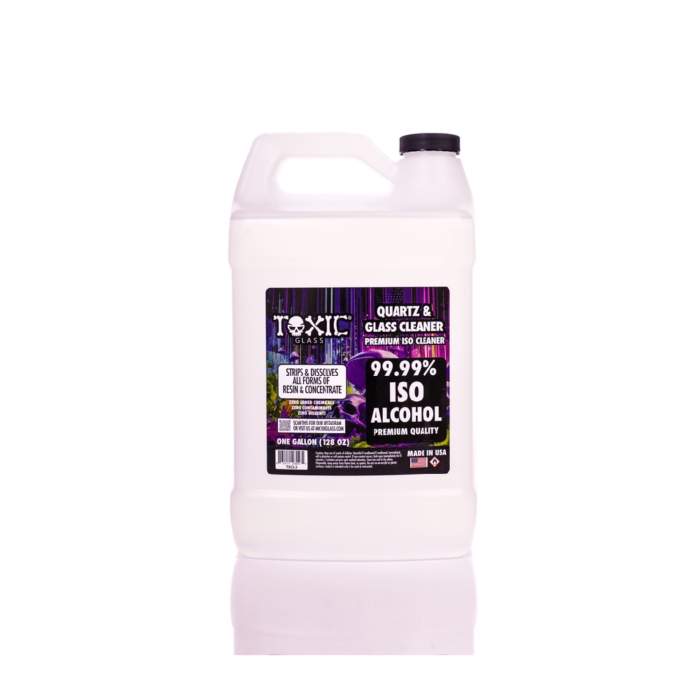 Toxic Glass Toxic 99.99% ISO Alcohol Quartz and Glass Cleaner 128oz