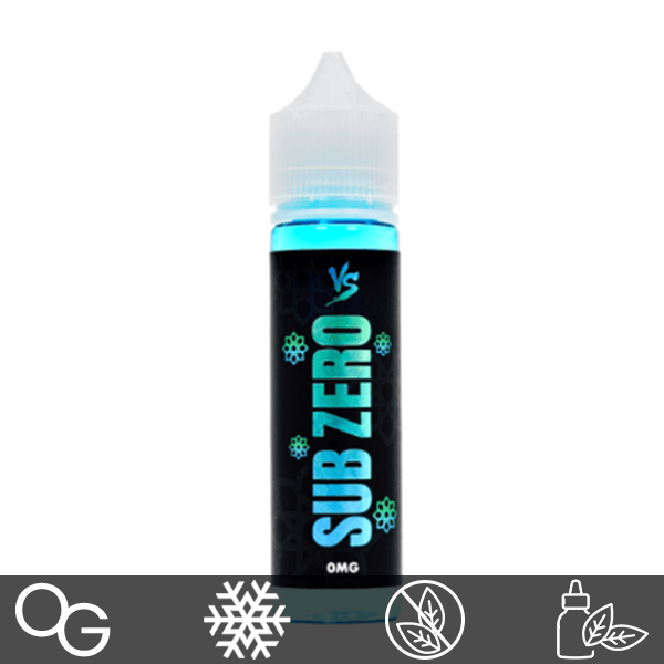 Zero Degrees - Subzero Series E-Liquid 60mL - Freebase