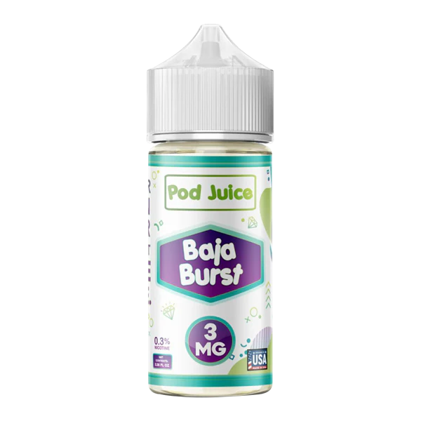 Pod Juice - Baja Burst 100mL bottle