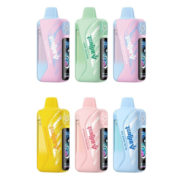 Adjust MyRusher 40K Puff Disposable group photo