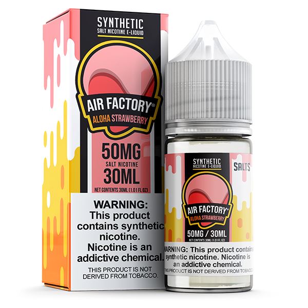 Aloha Strawberry by Air Factory Salt TFN Series 30mL with packaging