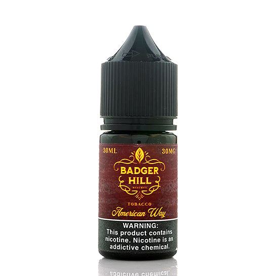  American Way by BADGER HILL RESERVE SALTS 30ml bottle