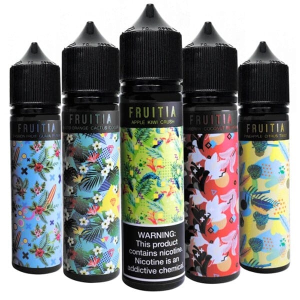 Apple Kiwi Crush by Fruitia 60ml Group Photo