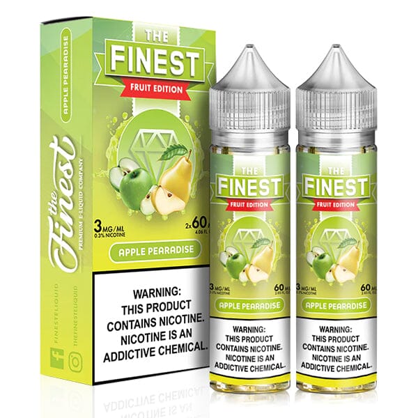 Apple Pearadise by Finest Fruit 120ml with packaging