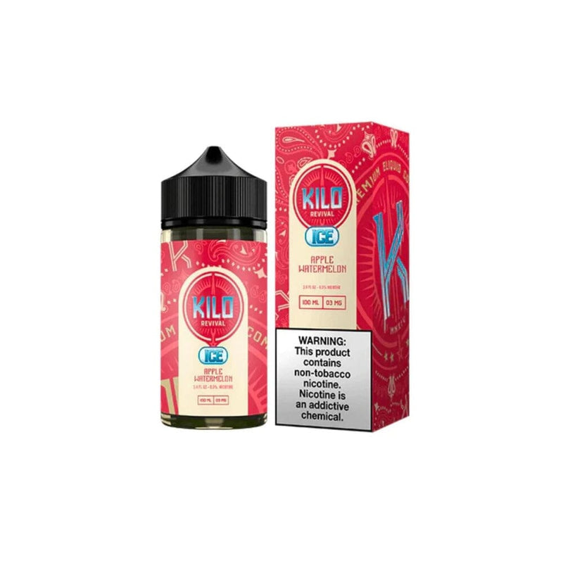 Apple Watermelon Ice by Kilo Revival Tobacco-Free Nicotine Series | 100mL with packaging
