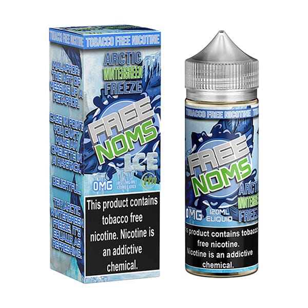 Arctic Wintergreen Freeze by Freenoms E-Liquid 120ml with packaging