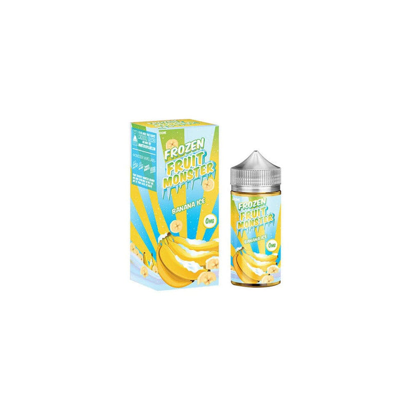 Banana Ice By Frozen Fruit Monster E-Liquid with packaging