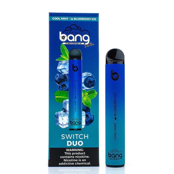 Bang XXL Switch Duo Disposable Device (Individual) - 2500 Puffs cool mint blueberry ice