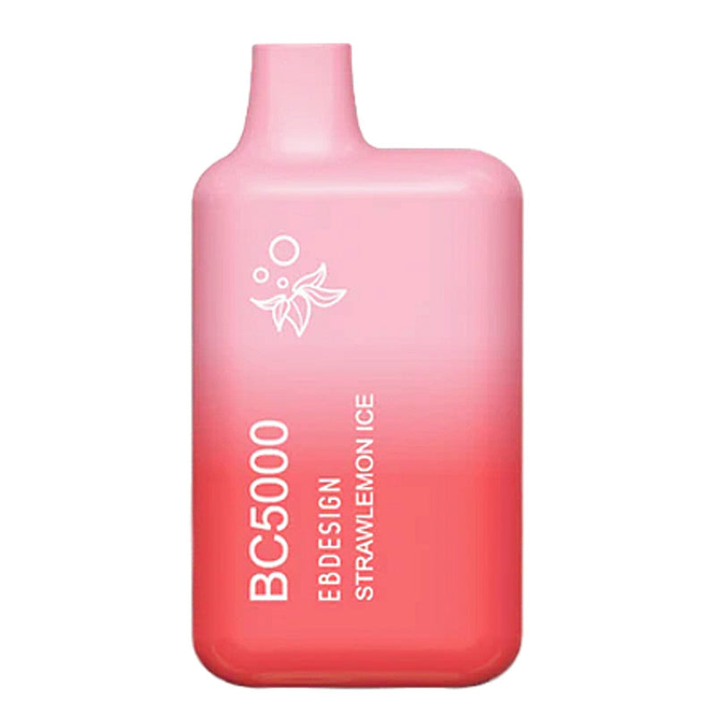 BC5000 (Non Branded EBDESIGN / Branded EBCREATE) Disposable 5000 Puffs 9.5mL 40-50mg Strawlemon Ice
