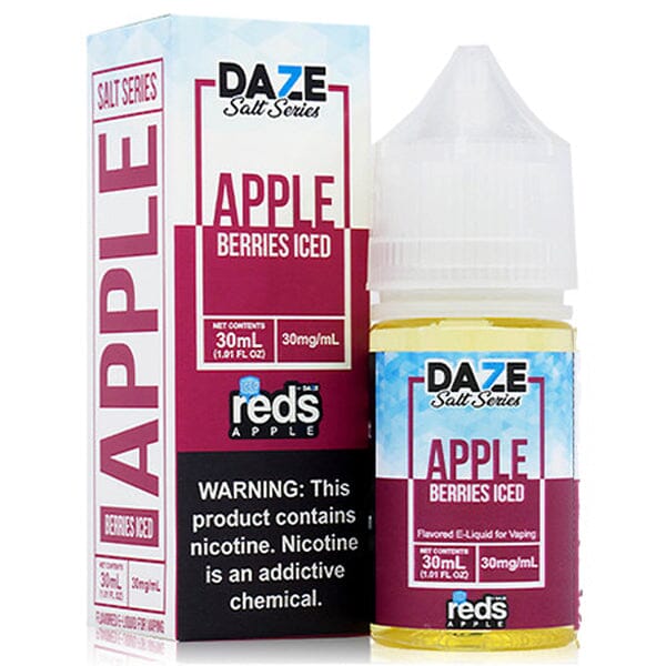Berries Iced by Reds TFN Salt E- Liquid with packaging