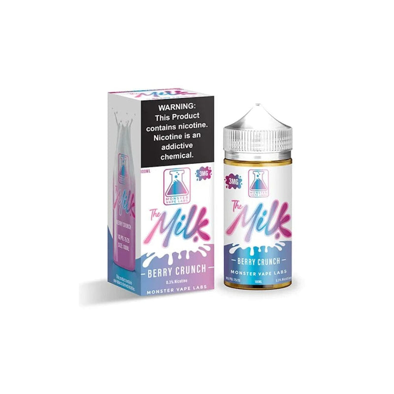  Berry Crunch by The Milk Tobacco-Free Nicotine 100ml with packaging