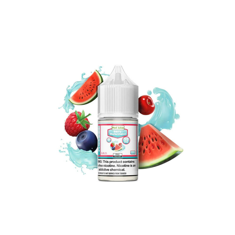 Berry Watermelon Salt by POD JUICE E-Liquid 30ml Bottle