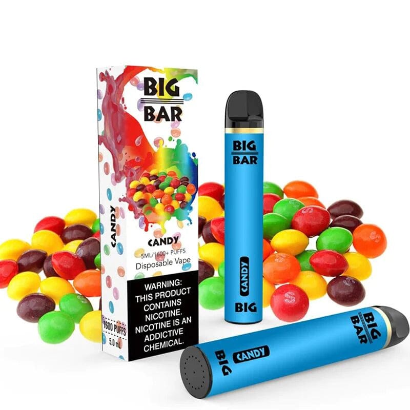 Big Bar 5% Disposable (Individual) - 1600 Puffs candy with packaging