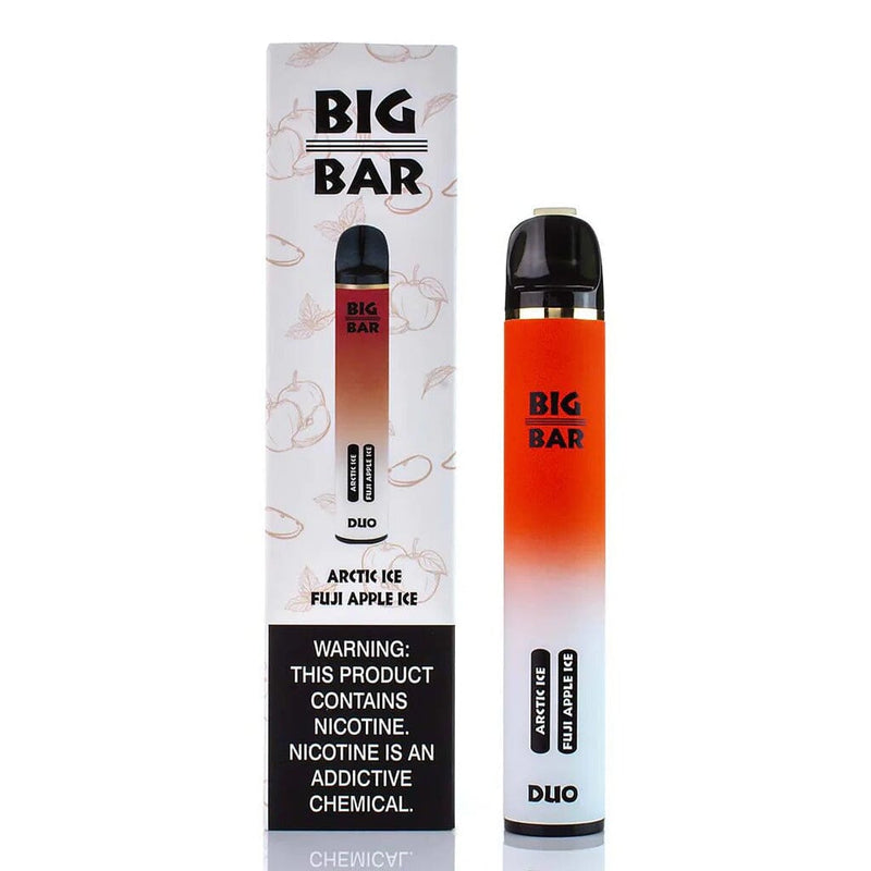 Big Bar DUO 5% Disposable (Individual) - 2200 Puffsarctice ice fuji apple ice with packaging