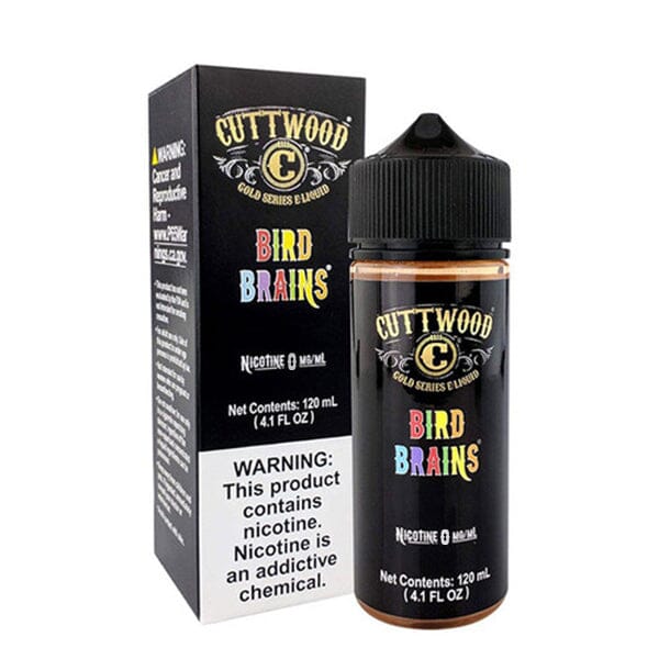 Bird Brains by Cuttwood EJuice 120ml with packaging