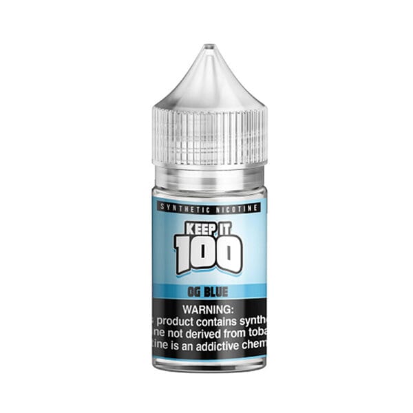 Blue by Keep It 100 Synthetic Salt Series 30ML bottle