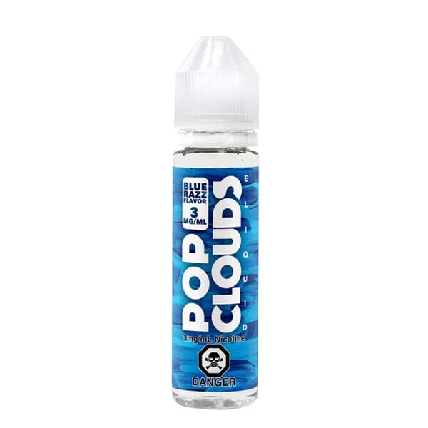 Blue Razz by Pop Clouds TFN E-Liquid (x2 60mL) 120ml bottle