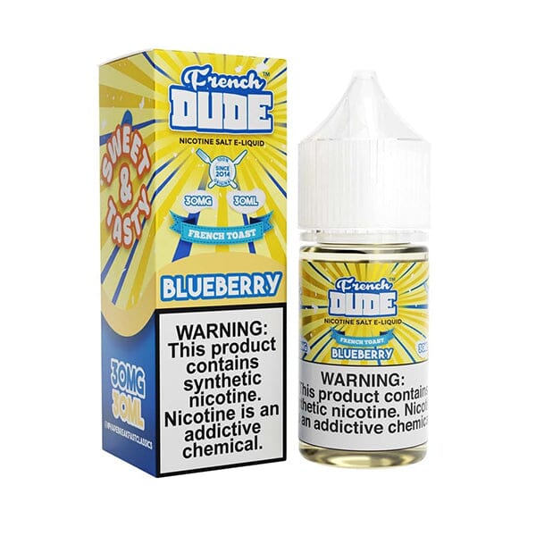 Blueberry | French Dude Salt | 30mL with packaging