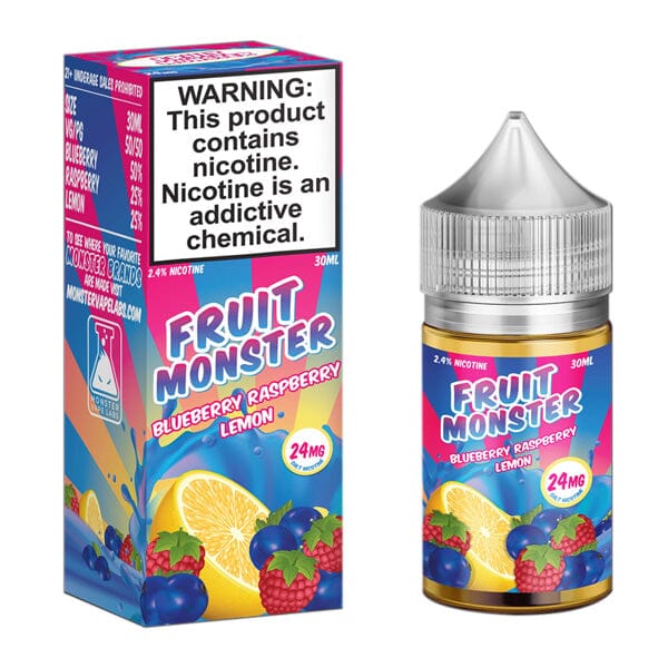  Blueberry Raspberry Lemon By Fruit Monster Salts E-Liquid with packaging
