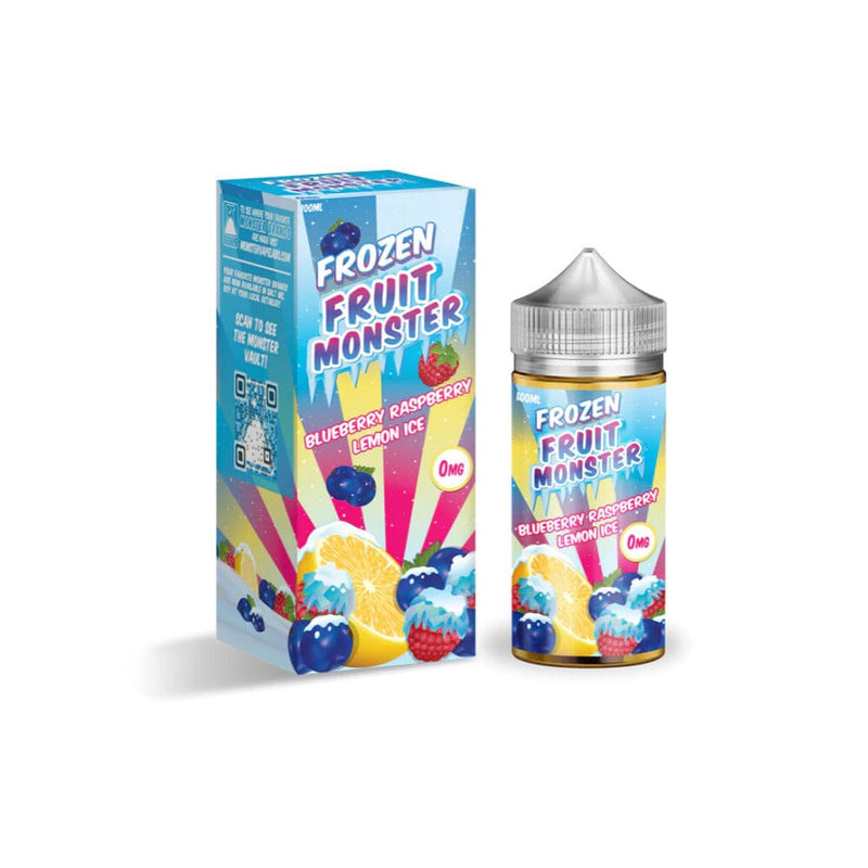 Blueberry Raspberry Lemon Ice By Frozen Fruit Monster E-Liquid with packaging