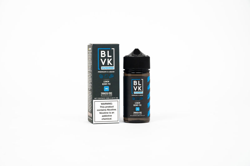 Bluerazz Lemon by BLVK TF Nic 100mL with packaging